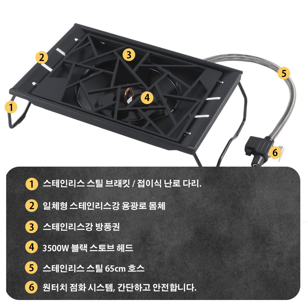 Pandatour Camping IGT Stove 65 - Camping Cooking Drawer ulasan dan harga