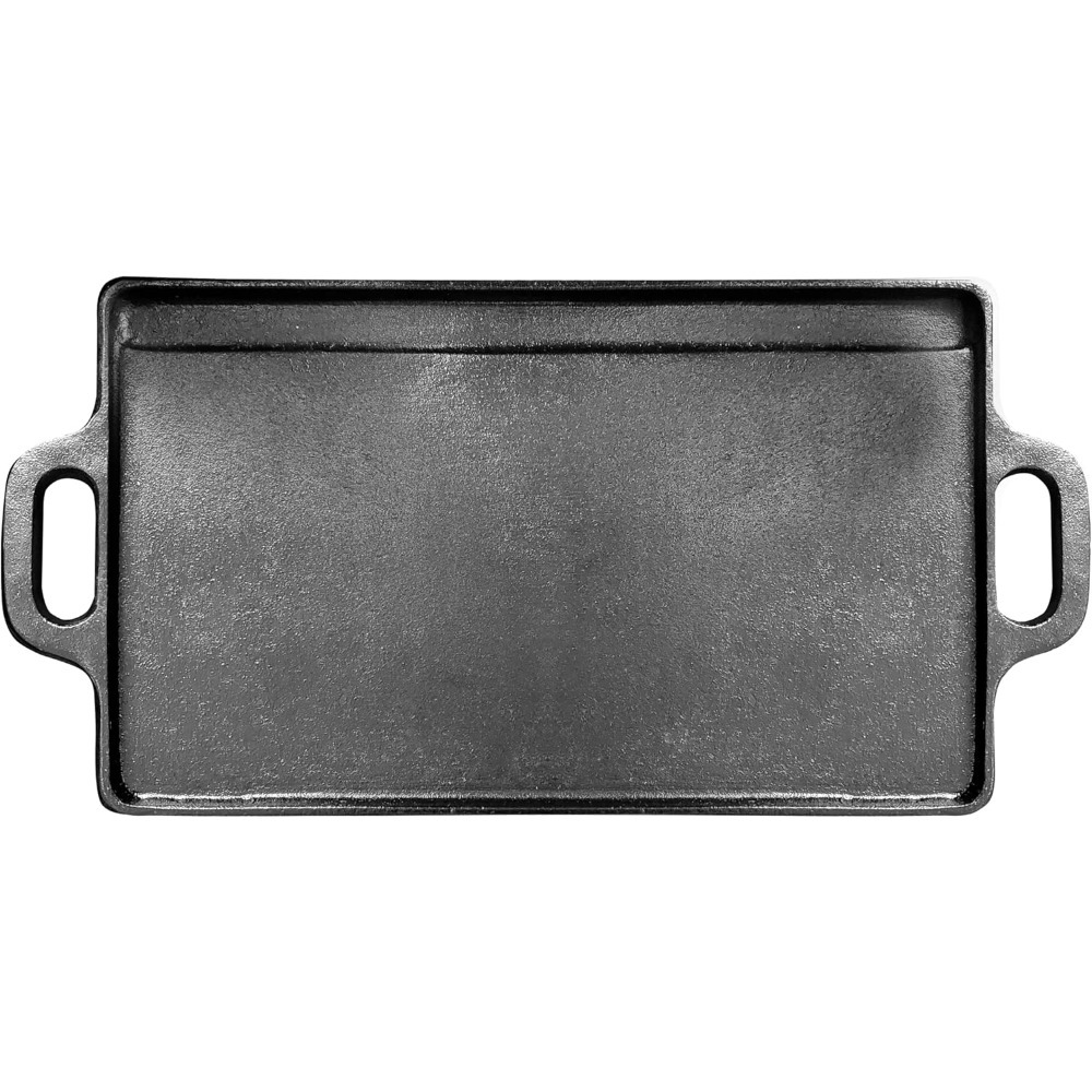 Pre-Seasoned Cast Iron Griddle - Skillet Cast Iron Camp ulasan dan harga