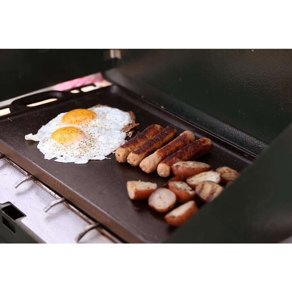 Pre-Seasoned Cast Iron Griddle - Skillet Cast Iron Camp ulasan dan harga