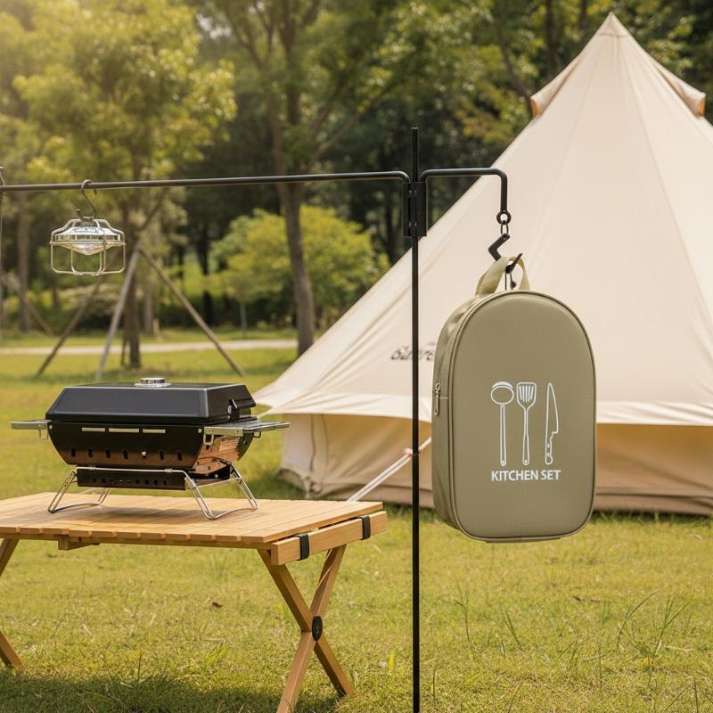Outdoor Cooking Bag Camping St - Camping Cooking Utensil Organizer ulasan dan harga