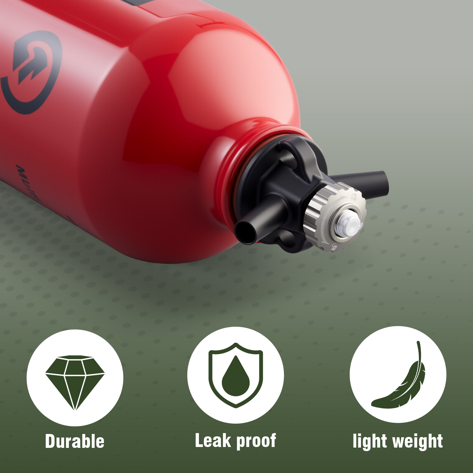 CAMPEAK Liquid Fuel Bottle Can - Camping Cooking Oil Bottle ulasan dan harga