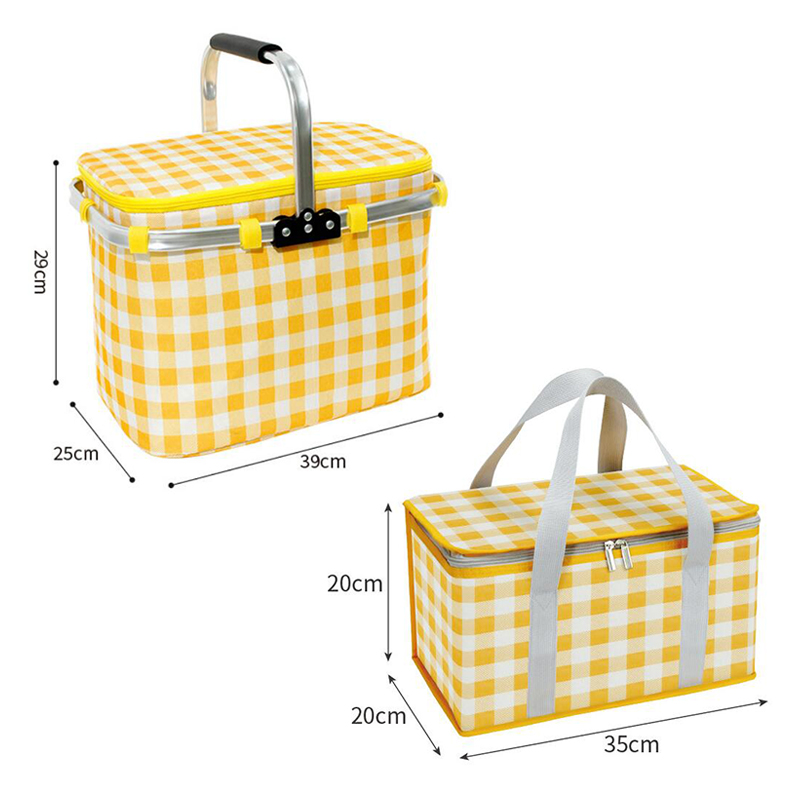 Retro Pastoral Lunch Bag Foldi - Camping Cooking Utensil Organizer ulasan dan harga