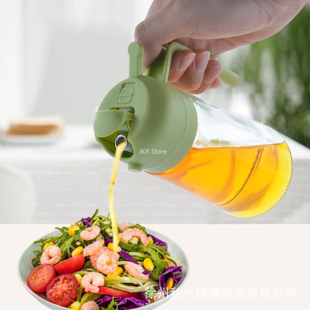 2 in 1 Olive Oil Sprayer Dispe - Camping Cooking Oil Bottle ulasan dan harga