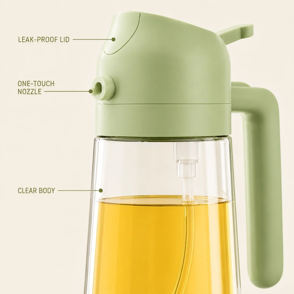 2 in 1 Olive Oil Sprayer Dispe - Camping Cooking Oil Bottle ulasan dan harga