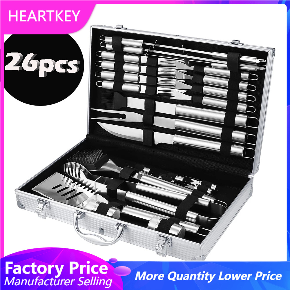 BBQ Tools Set Barbecue Grillin - Camping Cooking Trangia ulasan dan harga