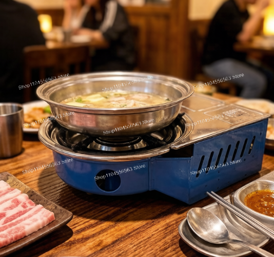 Portable Gas Stove with Canist - Camping Cooking Canister ulasan dan harga