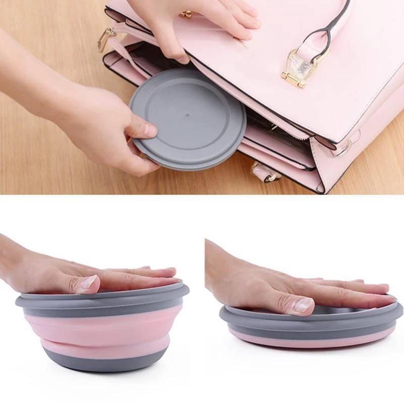 3pcs Silicone Folding Lunch Bo - Camping Cooking Tray ulasan dan harga