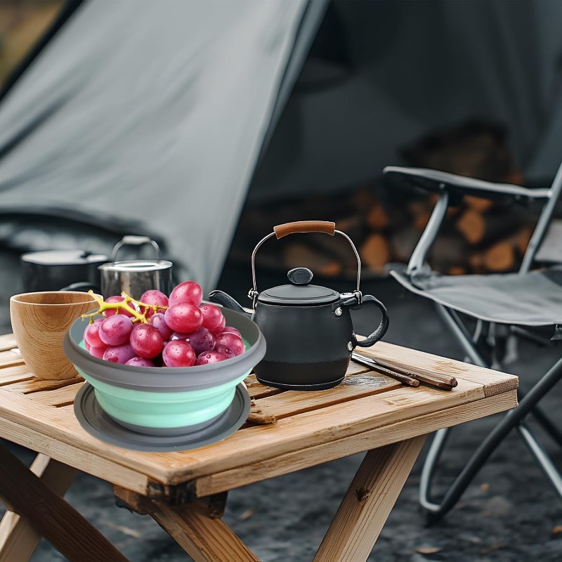 3pcs Silicone Folding Lunch Bo - Camping Cooking Tray ulasan dan harga