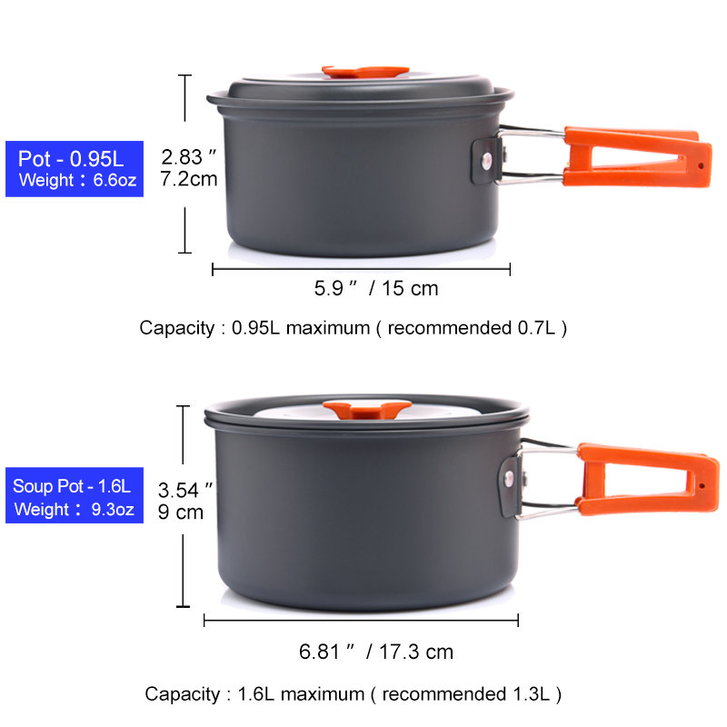 Widesea Camping Outdoor Cookwa - Camping Cooking Trangia ulasan dan harga