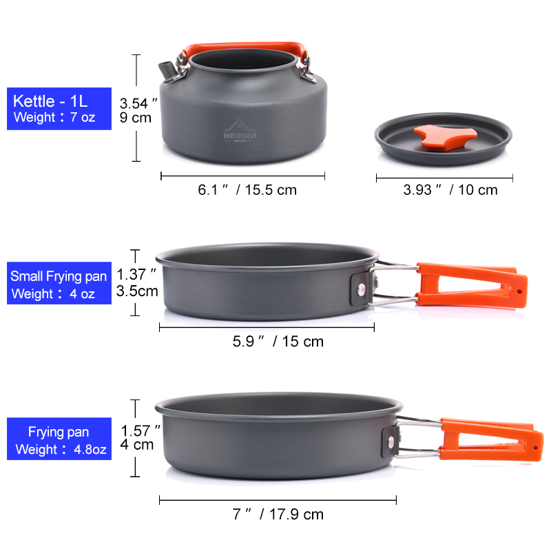 Widesea Camping Outdoor Cookwa - Camping Cooking Trangia ulasan dan harga