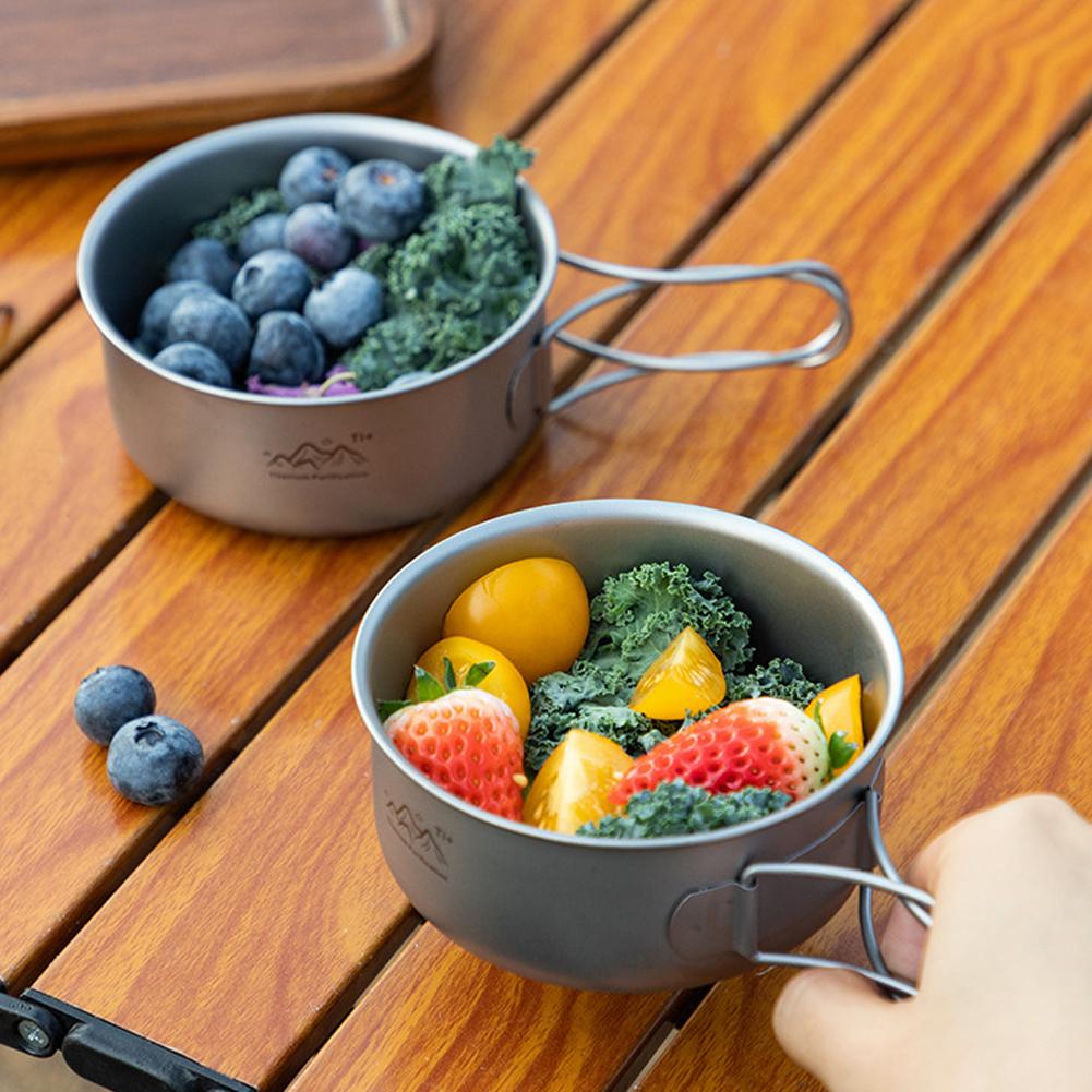 Ultralight Camping Pot Portabl - Camping Cooking Noodles ulasan dan harga
