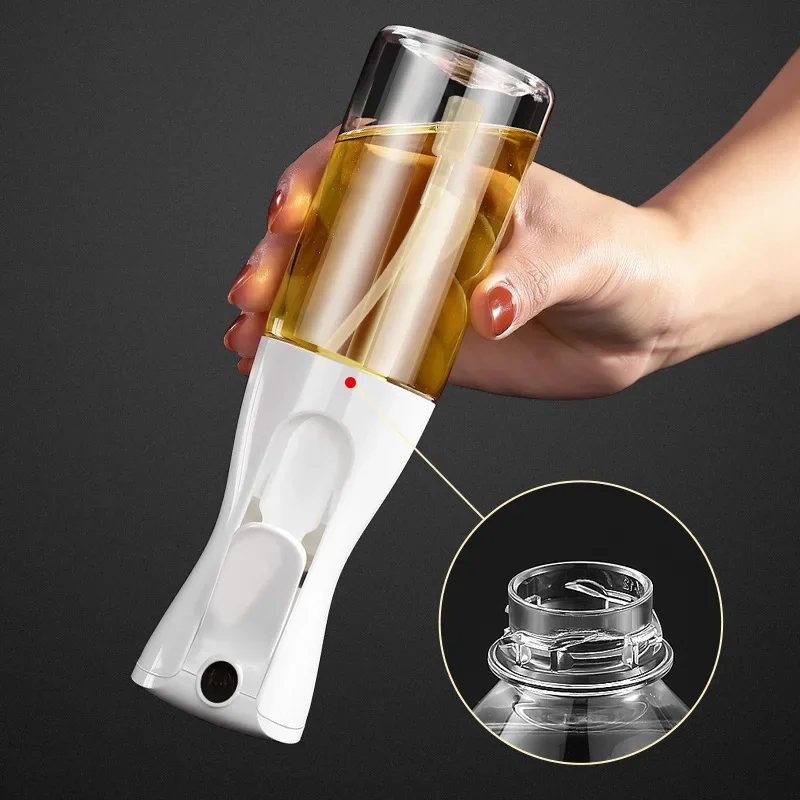 500ml Plastic Oil Spray Bottle - Camping Cooking Oil Bottle ulasan dan harga