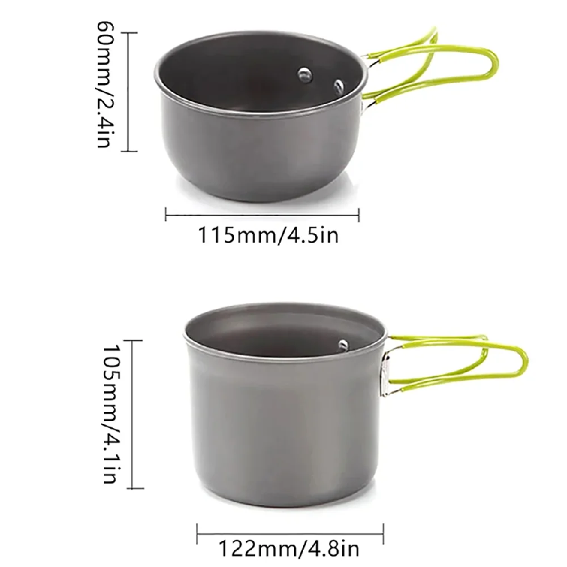 Outdoor cookware camping cookw - Camping Cooking Materials ulasan dan harga