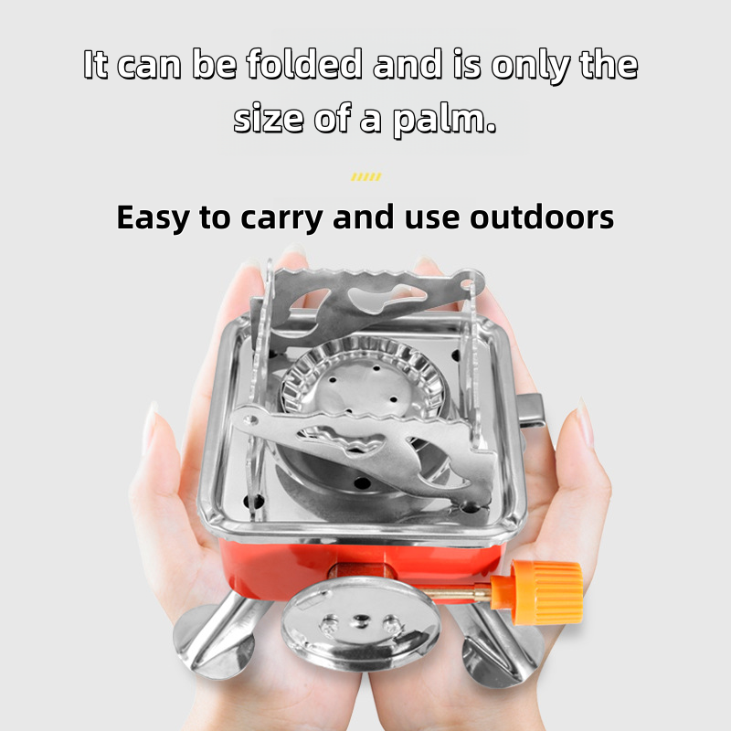 Outdoor Mini Square Stove Camp - Camping Cooking Ovens ulasan dan harga