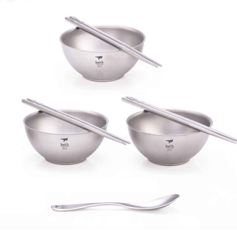 Keith Cooking Set, Titanium Bo - Camping Cooking Noodles ulasan dan harga
