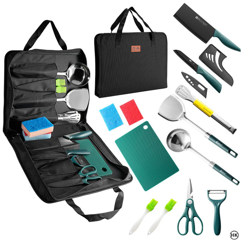 13PCS Camping cooking set, cam - Camping Cooking Accessories Set ulasan dan harga