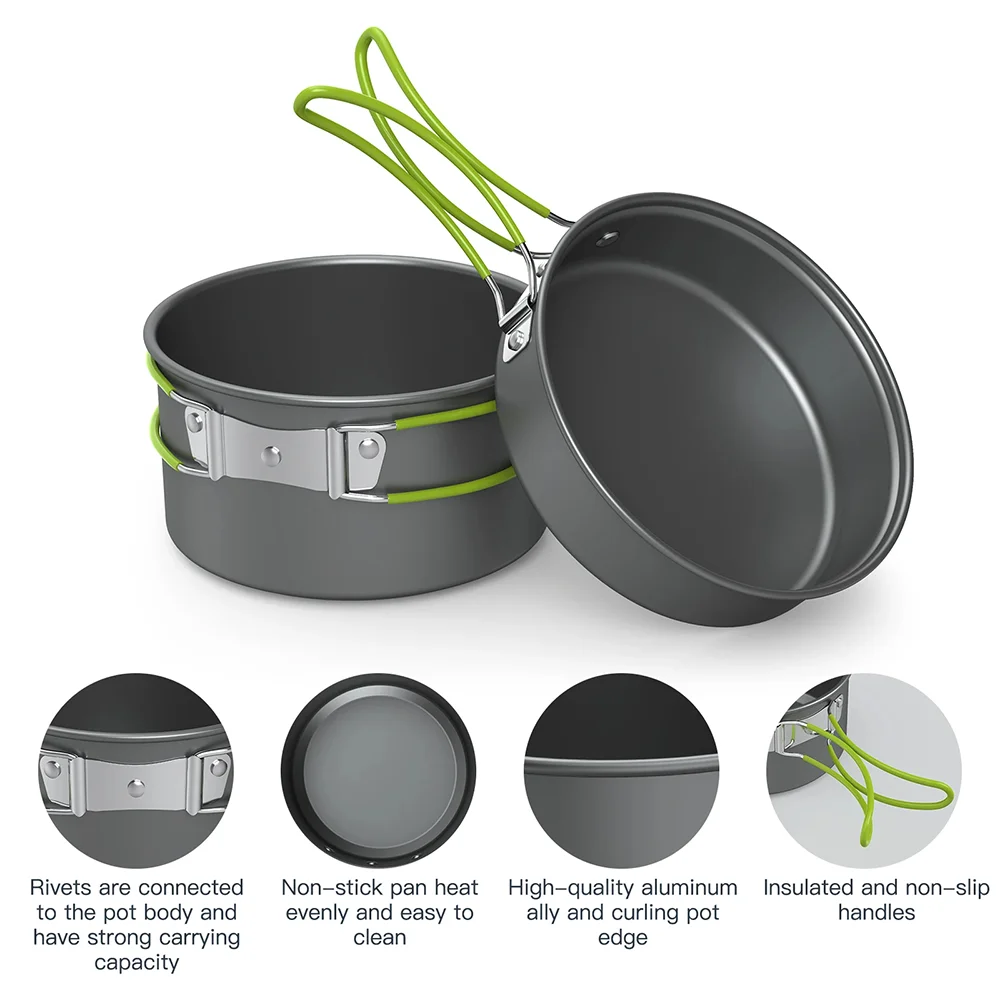 Outdoor Cooking Camping Utensi - Camping Cooking Materials ulasan dan harga