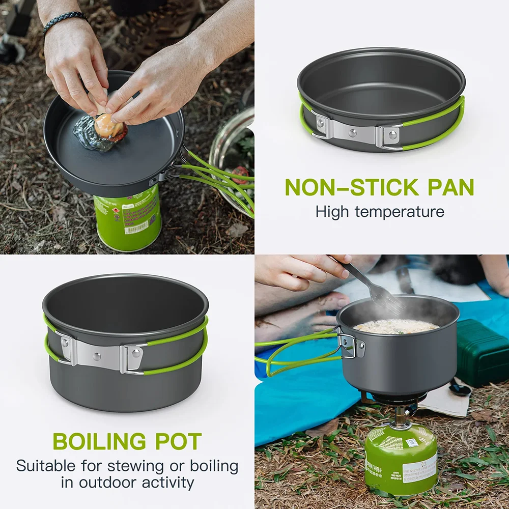 Outdoor Cooking Camping Utensi - Camping Cooking Materials ulasan dan harga