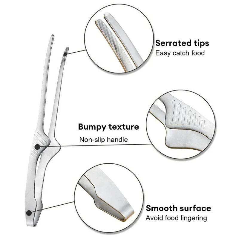 1/2Pcs 24cm Stainless Steel Fo - Camping Cooking Accessories Set ulasan dan harga