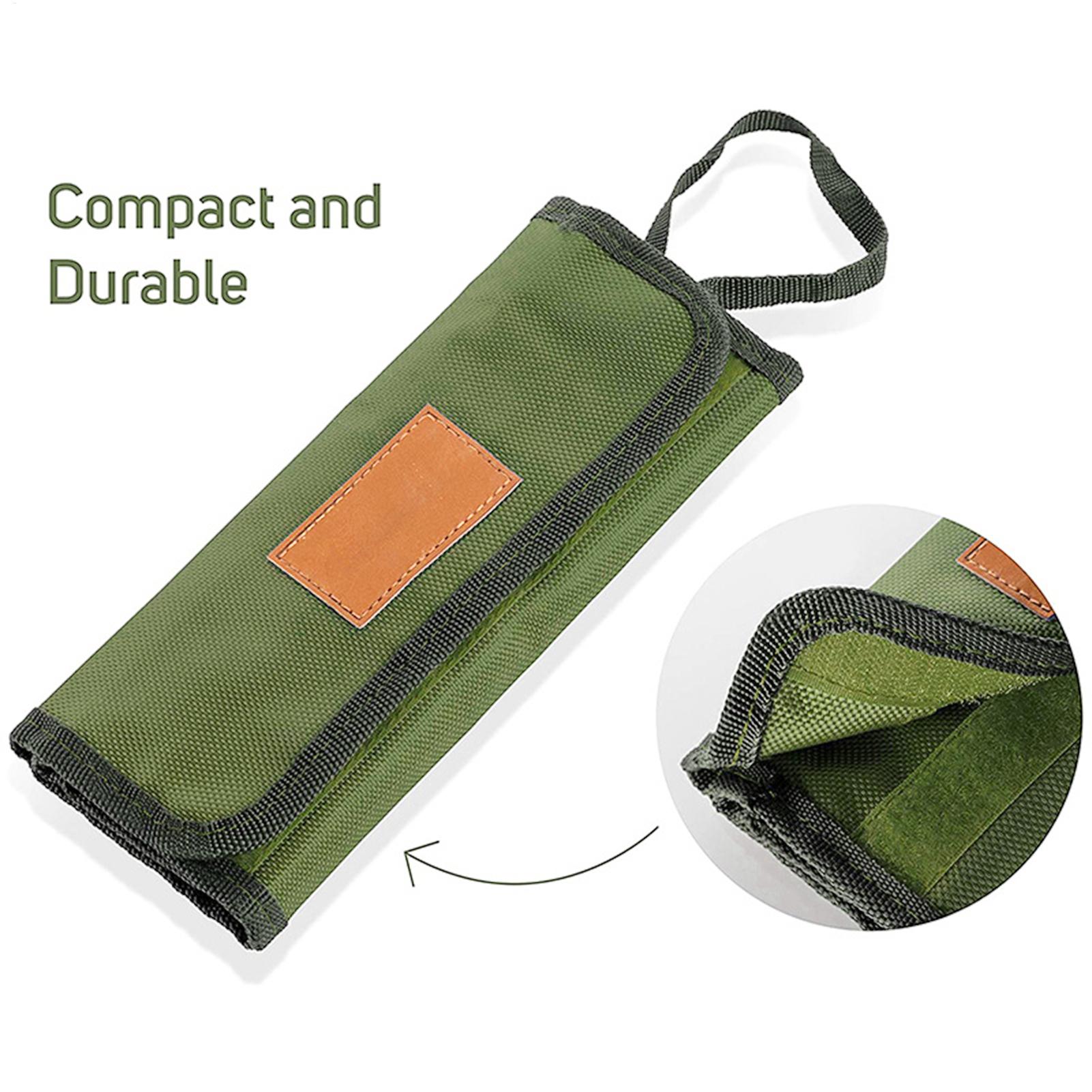 Camping Tableware Roll Bag Cam - Camping Cooking Utensil Organizer ulasan dan harga