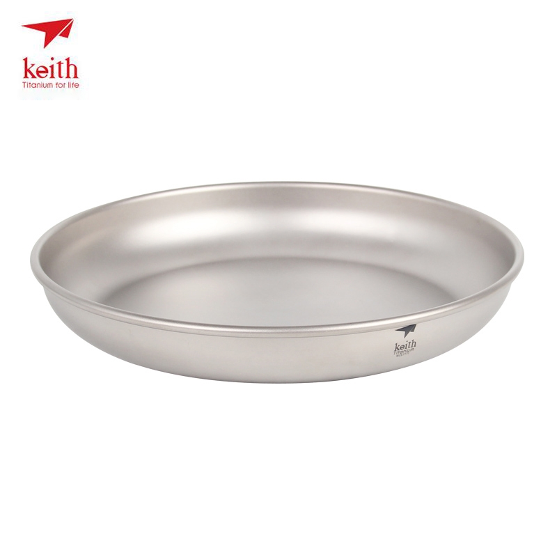 Keith Titanium Plate Camping T - Camping Cooking Tray ulasan dan harga