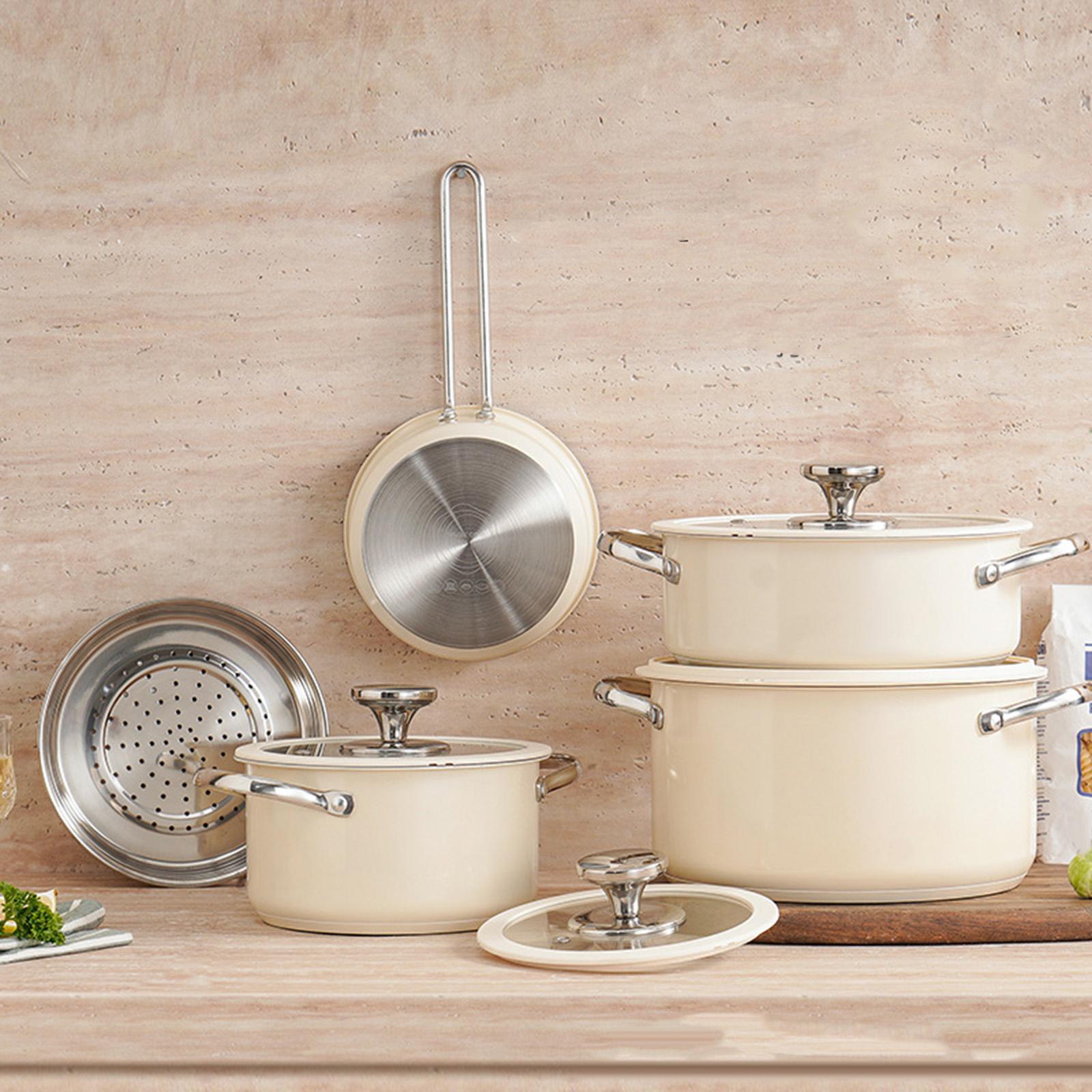 Milk Pan Small Saucepan Thicke - Camping Cooking Noodles ulasan dan harga