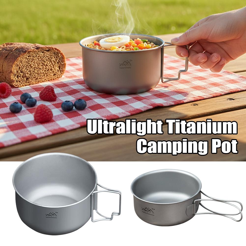 Titanium Coated Outdoor Cookin - Camping Cooking Noodles ulasan dan harga