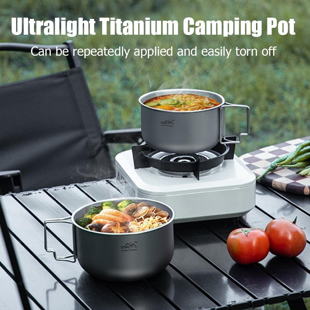 Titanium Coated Outdoor Cookin - Camping Cooking Noodles ulasan dan harga