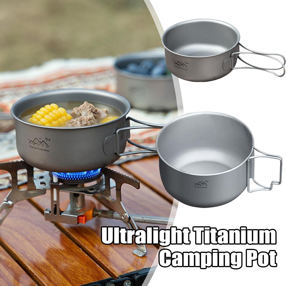 Titanium Coated Outdoor Cookin - Camping Cooking Noodles ulasan dan harga