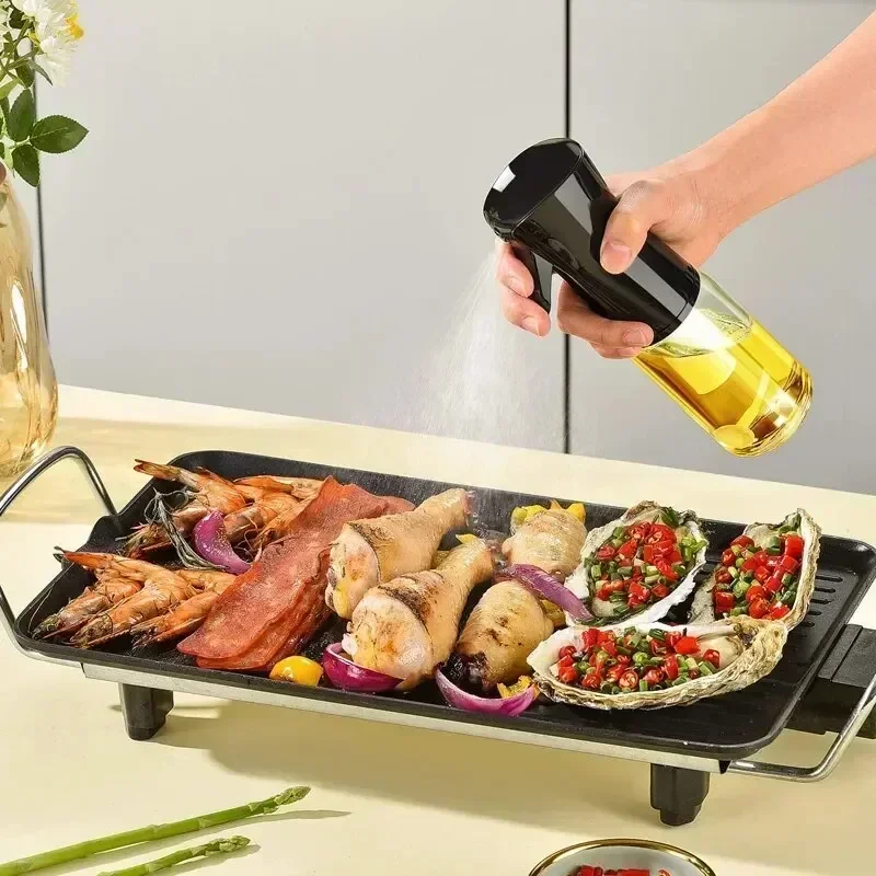 200/300/500ml Oil Spray Bottle - Camping Cooking Oil Bottle ulasan dan harga
