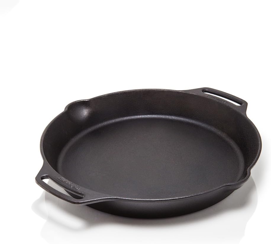 14-Inch Pre-Seasoned Cast Iron - Skillet Cast Iron Camp ulasan dan harga