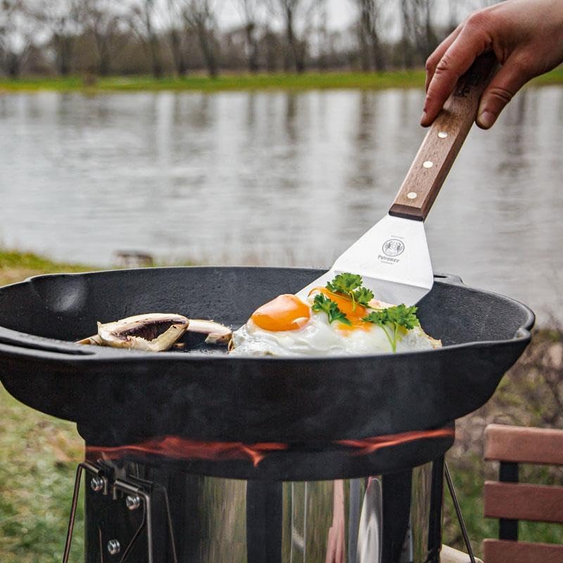 14-Inch Pre-Seasoned Cast Iron - Skillet Cast Iron Camp ulasan dan harga