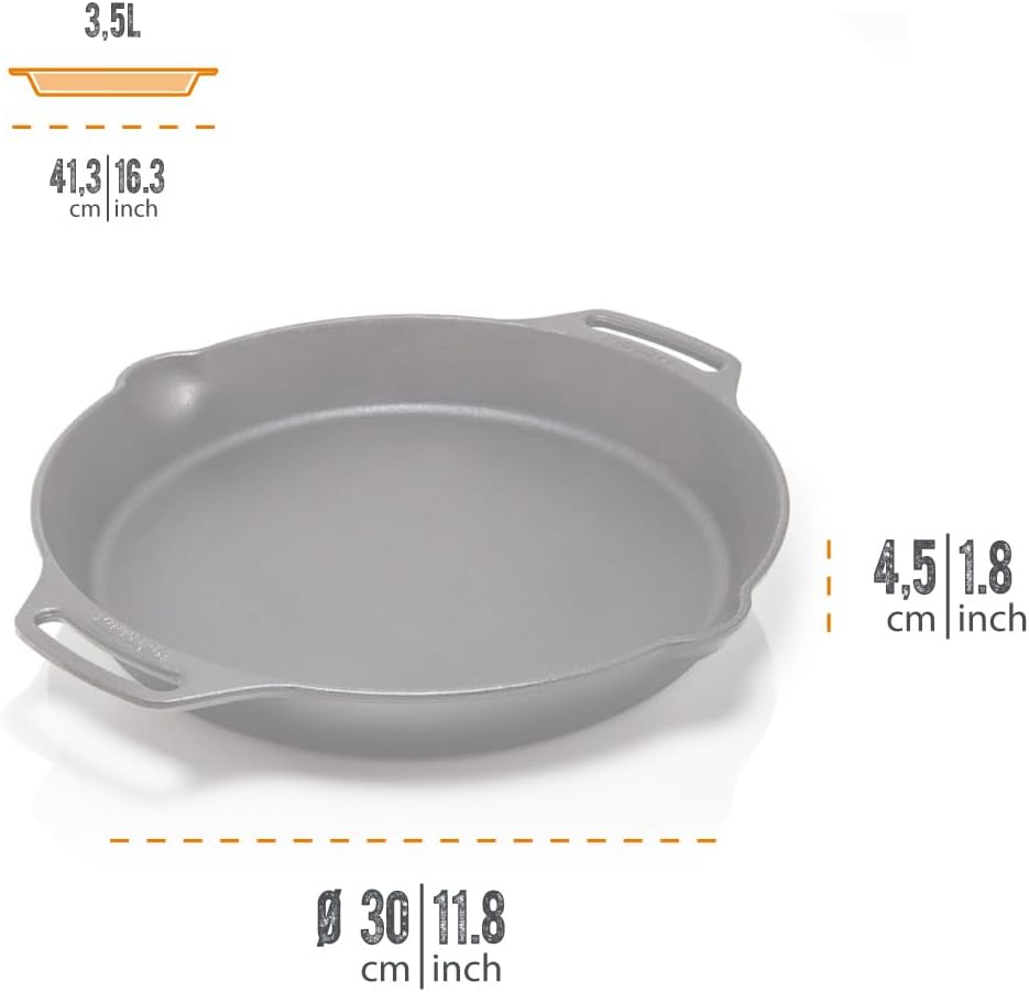 14-Inch Pre-Seasoned Cast Iron - Skillet Cast Iron Camp ulasan dan harga
