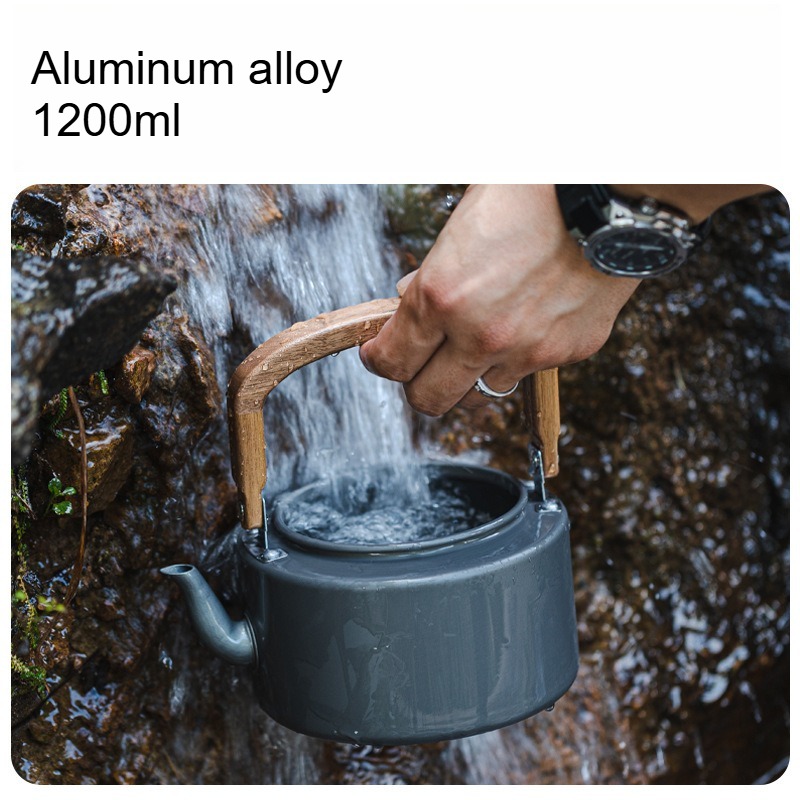 1.2L Lightweight Aluminum Allo - Camping Cooking Mesh ulasan dan harga