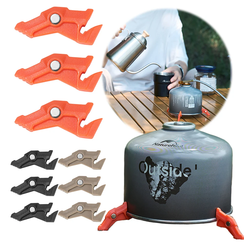 Magnetic Tripod Gas Tank Brack - Camping Cooking Canister ulasan dan harga