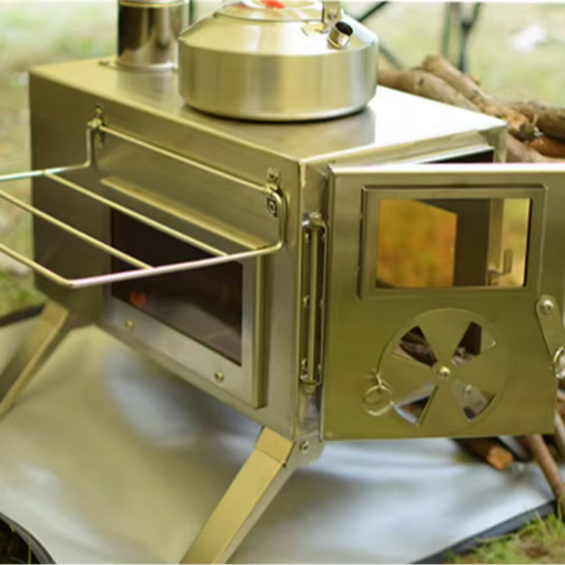 Portable Stainless Steel BBQ S - Camping Cooking Ovens ulasan dan harga