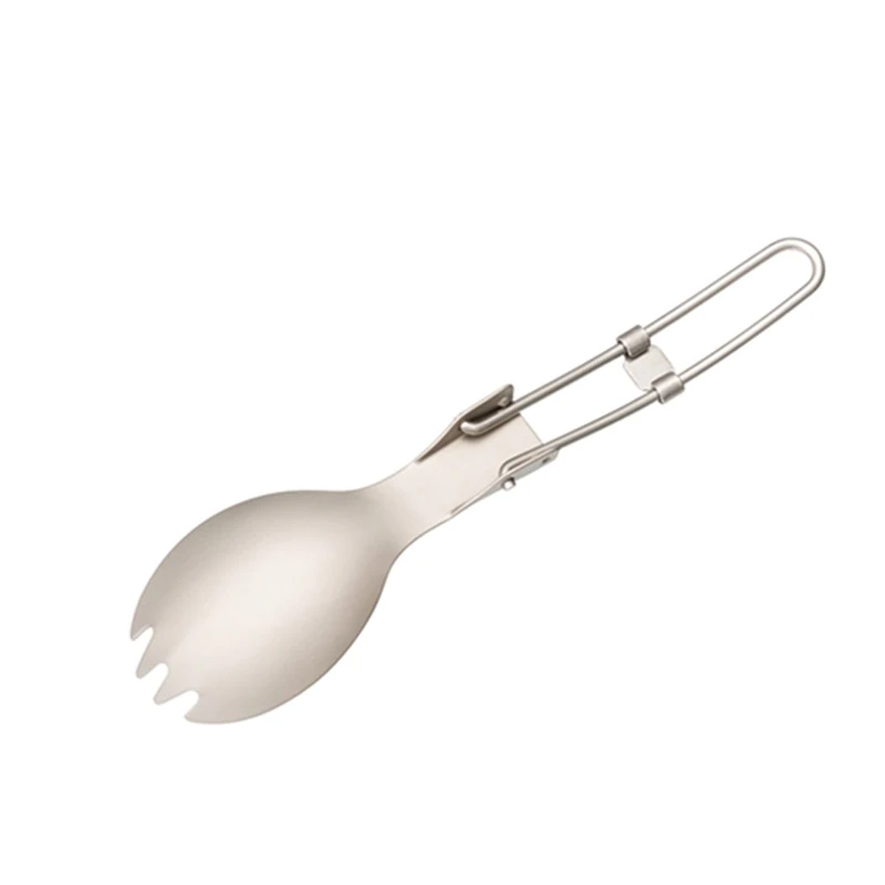 Keith Titanium Spork Foldable  - Camping Cooking Tray ulasan dan harga