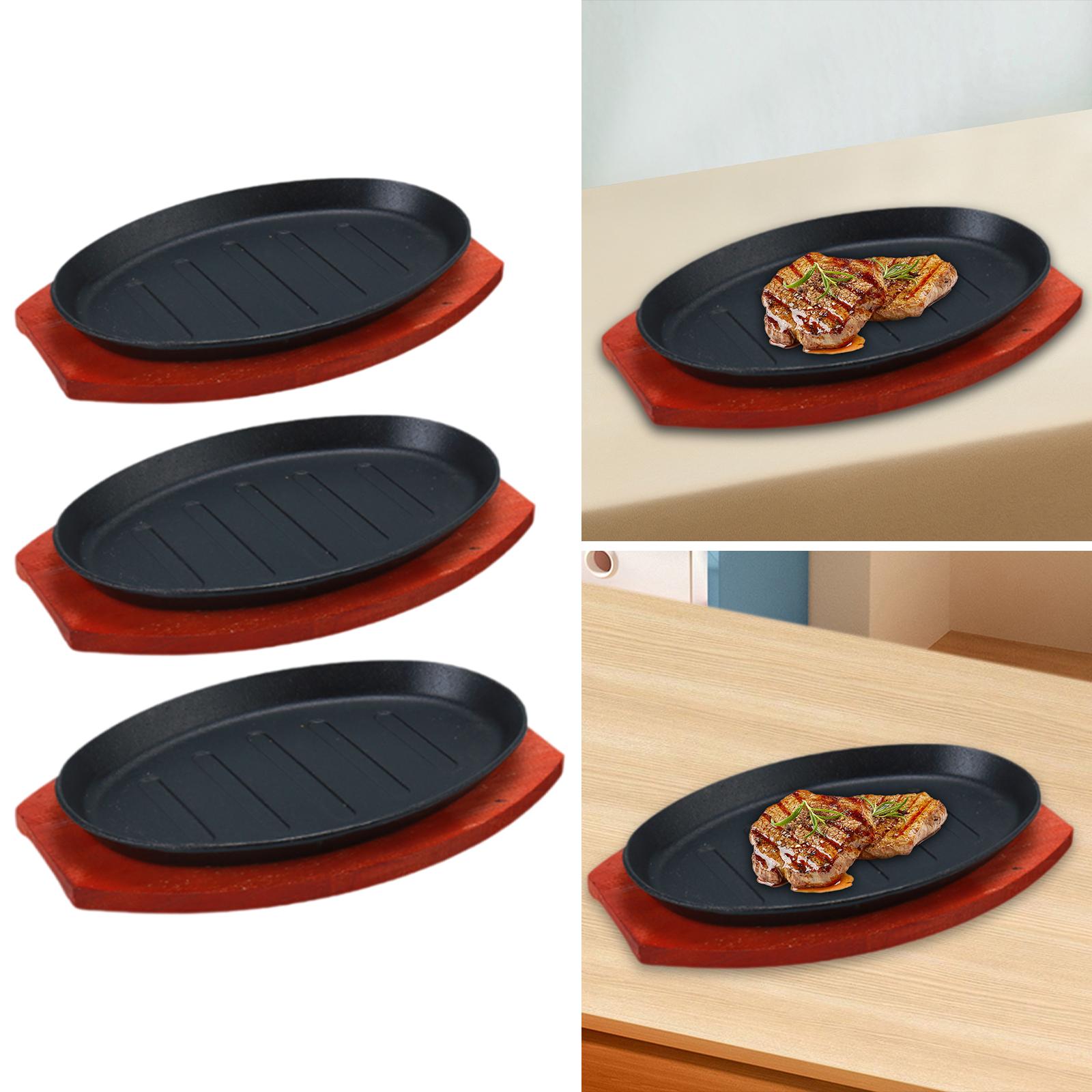 Cast Iron Steak Plate Griddle  - Skillet Cast Iron Camp ulasan dan harga