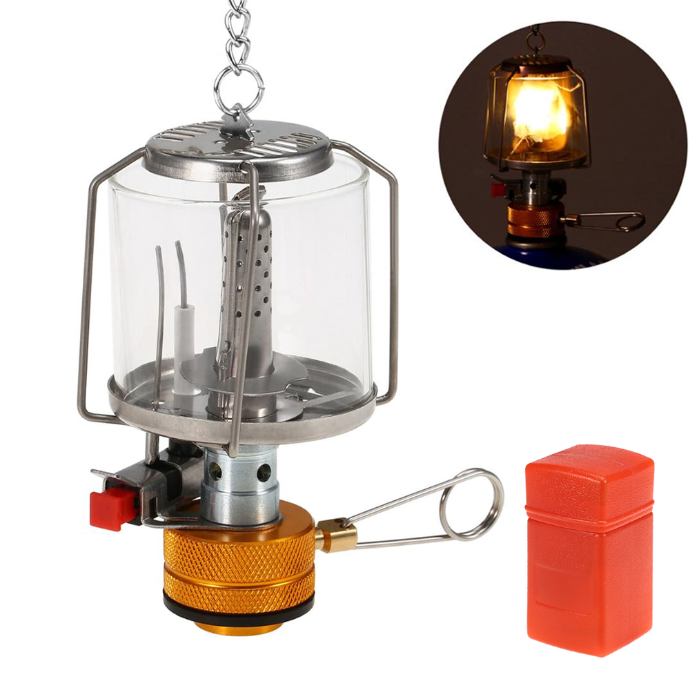 1 Set Gas Lamp Outdoor Camping - Camping Cooking Light ulasan dan harga
