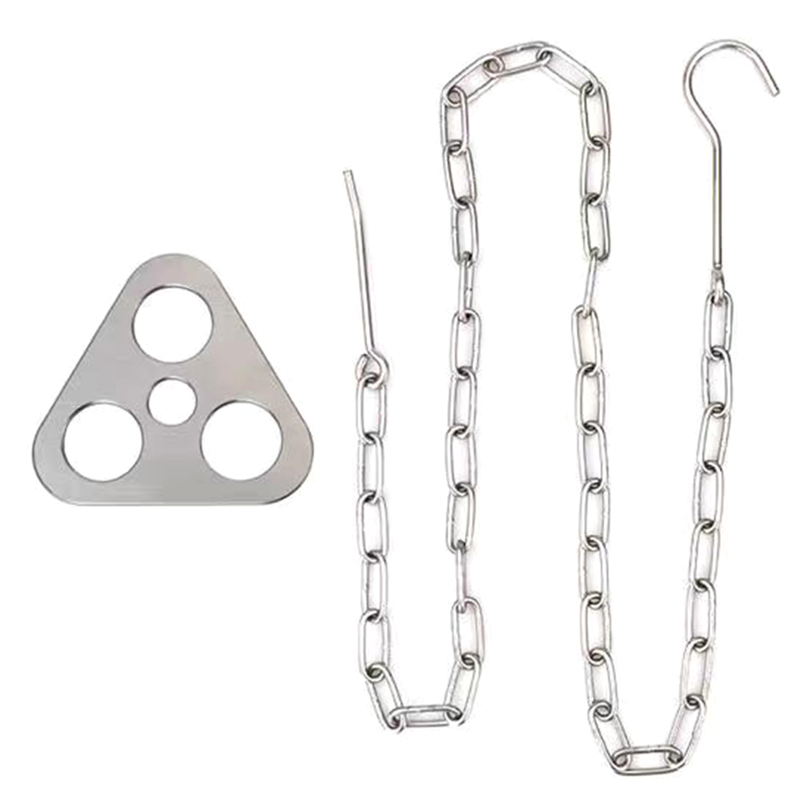 1pc Camping Tripod Iron Materi - Camping Cooking Materials ulasan dan harga