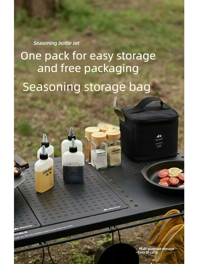 Seasoning Bottle Set Portable  - Camping Cooking Oil Bottle ulasan dan harga