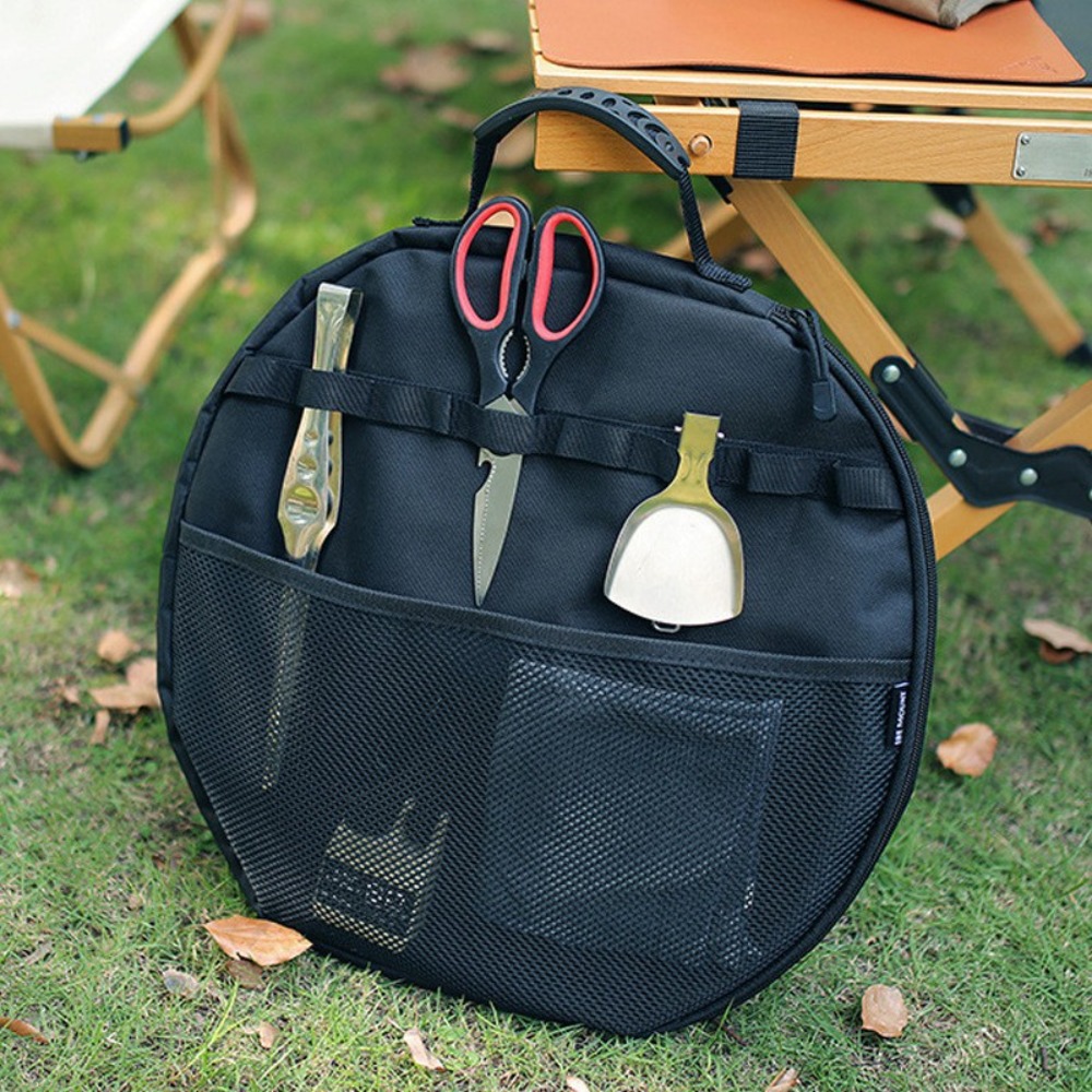Grill Pan Storage Bag, Portabl - Camping Cooking Mesh ulasan dan harga