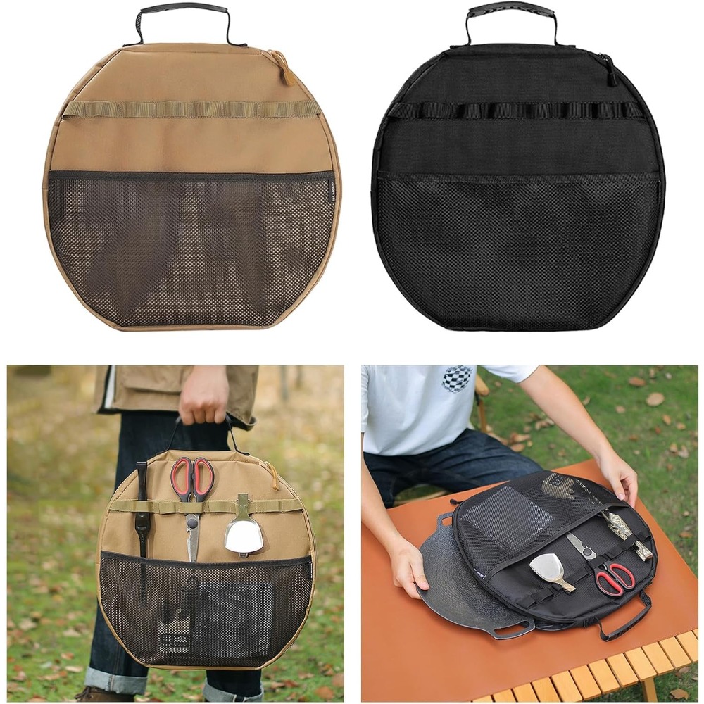 Grill Pan Storage Bag, Portabl - Camping Cooking Mesh ulasan dan harga