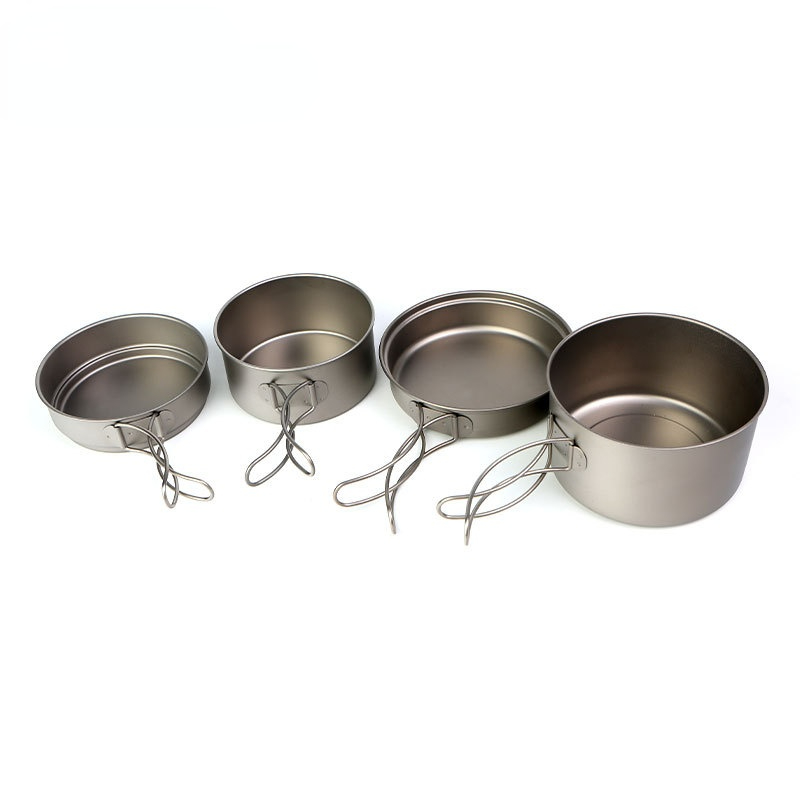 650ml or 1050ml Set Pot Combin - Camping Cooking Noodles ulasan dan harga