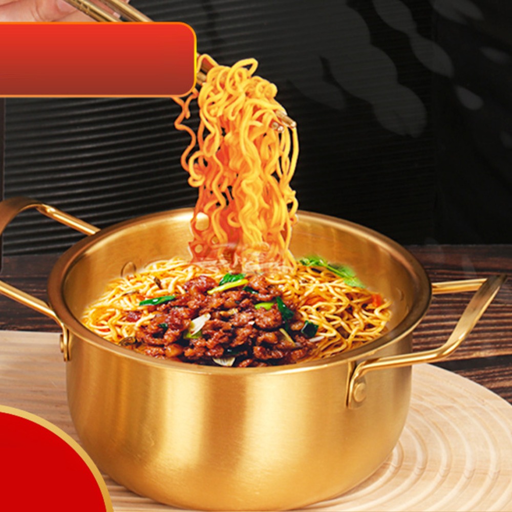 Stainless Steel Korean Ramen P - Camping Cooking Noodles ulasan dan harga